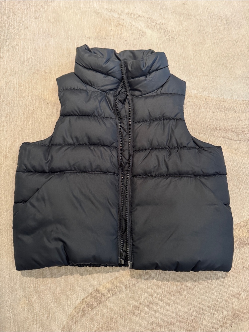 all in motion Black Puffer Vest for Kids